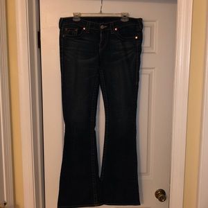 Flare Low Rise Jeans